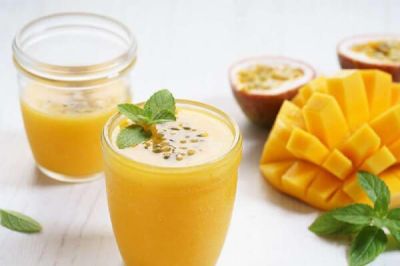 Sinh tố Xoài & Chanh dây - Mango & Passion Fruit Smoothie