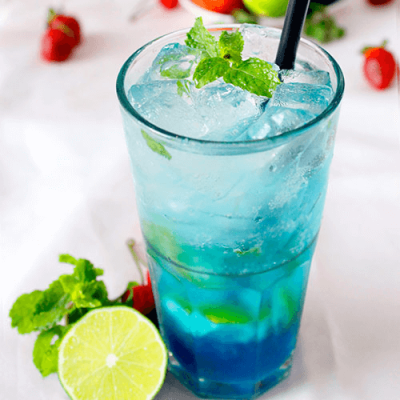 Soda Chanh & Đậu biếc - Lime Galaxy