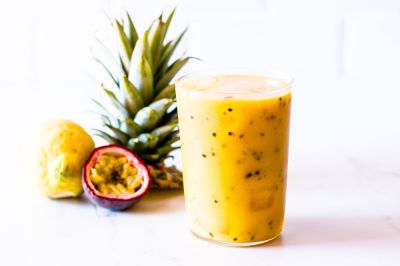 Nước ép Thơm & Chanh dây - Pineapple & Passion Fruit Jiuce